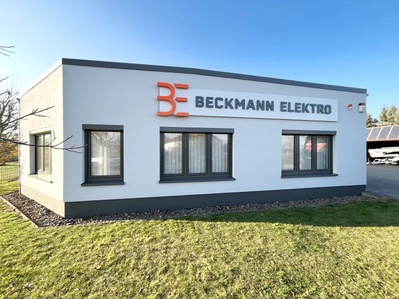 Leuchtwerbeanlage Beckmann Elektro