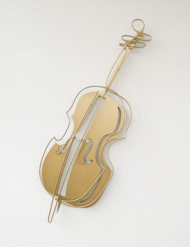 sternenbaeck dresden wanddekoration goldene violine