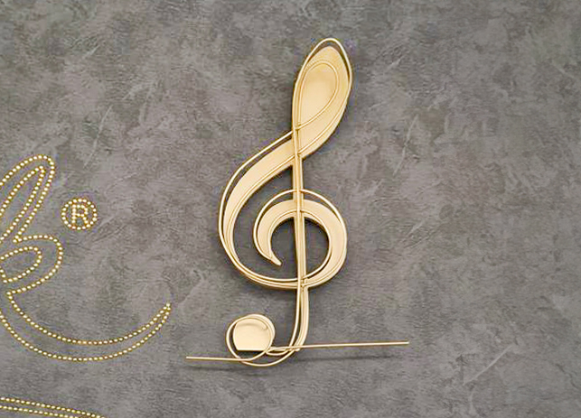 sternenbaeck dresden wanddekoration goldene note