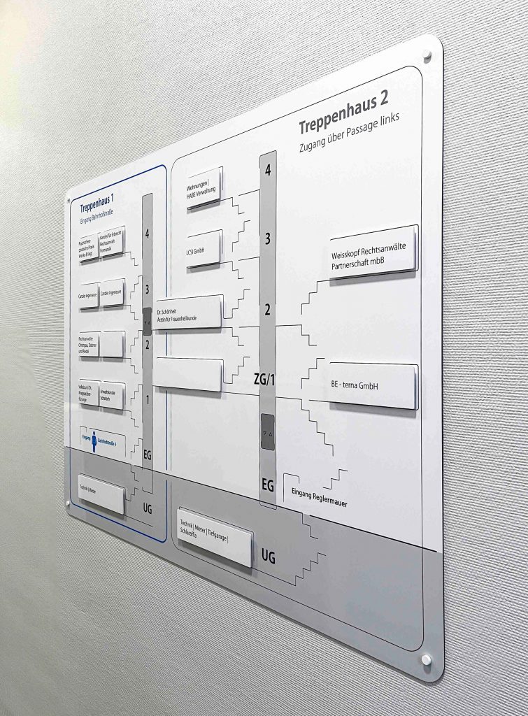 Bahnhofstrasse Erfurt Treppenhaus Uebersicht seitlich