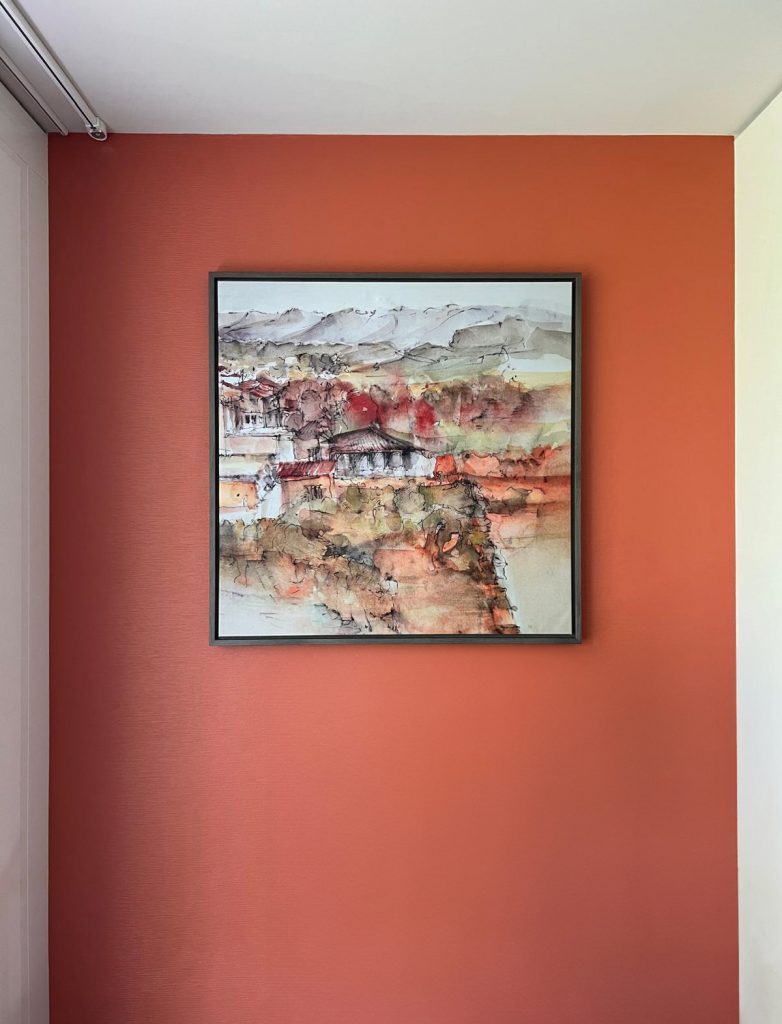 kunstdrucke keilrahmen eichenholz akustik 2